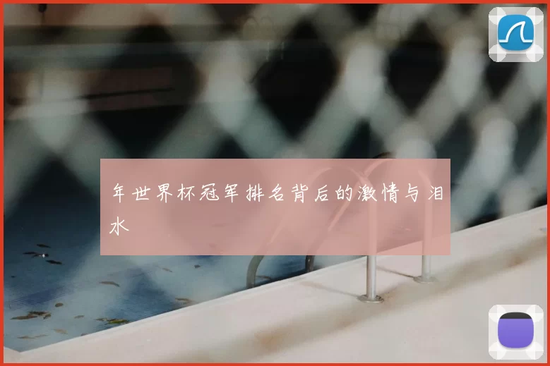 年世界杯冠军排名背后的激情与泪水