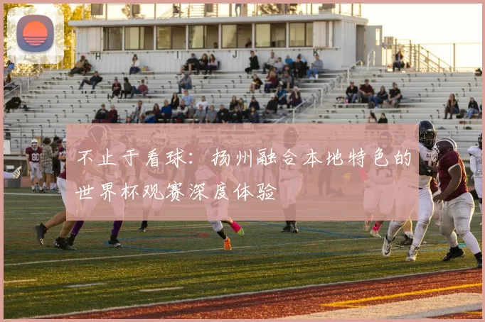 不止于看球:扬州融合本地特色的世界杯观赛深度体验